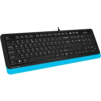 Комплект клавиатура + мышь A4Tech Fstyler F1010 (черный/синий) фото 2